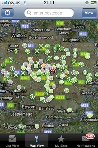 The London Air Quality app